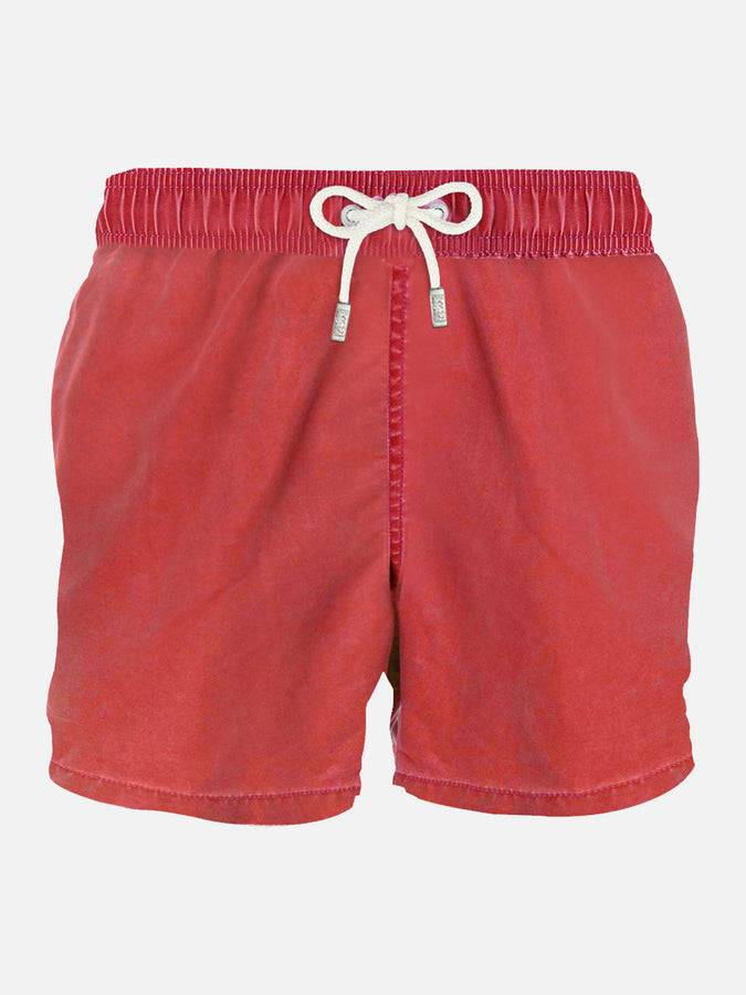 Mc2 Saint Barth Costume da bagno da uomo rosso delavè
