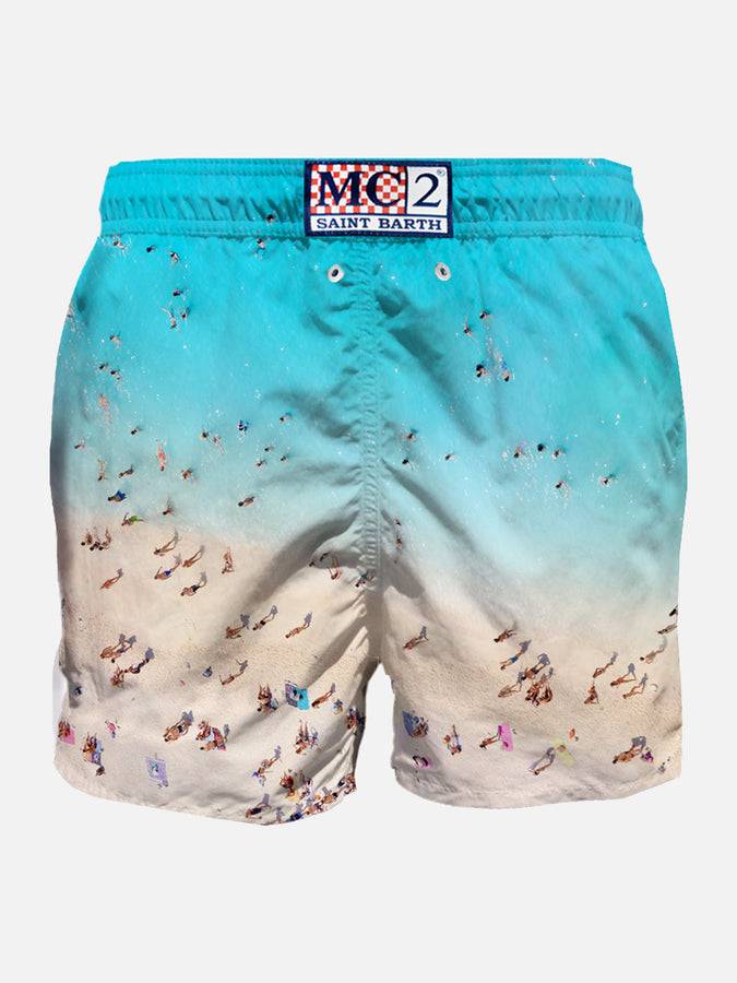 Mc2 Saint Barth Costume Da Bagno Da Uomo Stampa Fotografica On The Beach