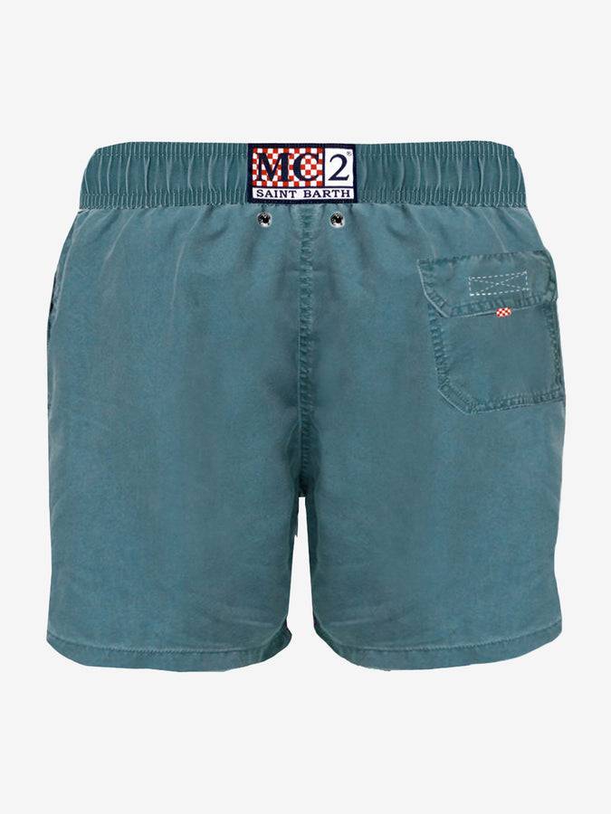 Mc2 Saint Barth Costume Da Bagno Da Uomo Verde Acqua