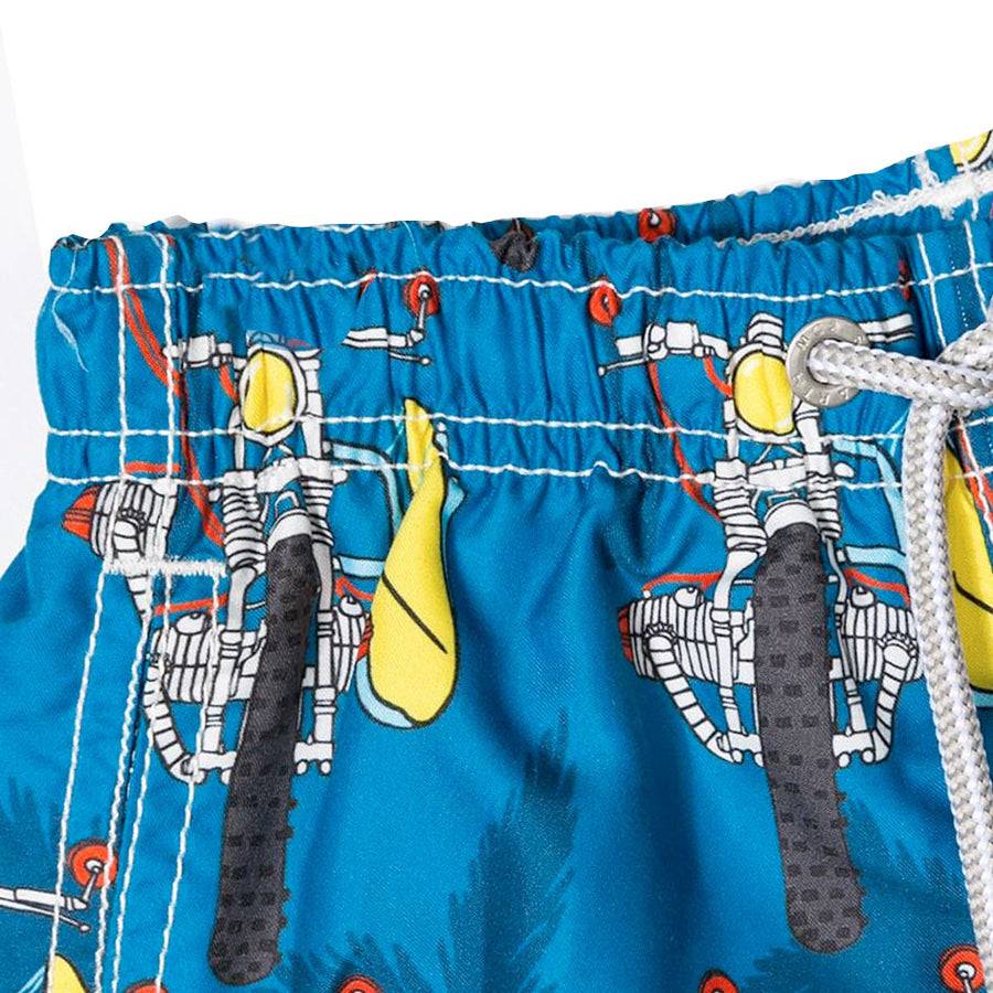 Mc2 Saint Barth Costume Da Bagno Di Media Lunghezza Con Moto Da Surf