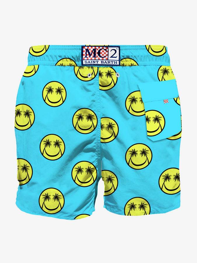 Mc2 Saint Barth Costume Da Bagno Di Media Lunghezza Palm Smile
