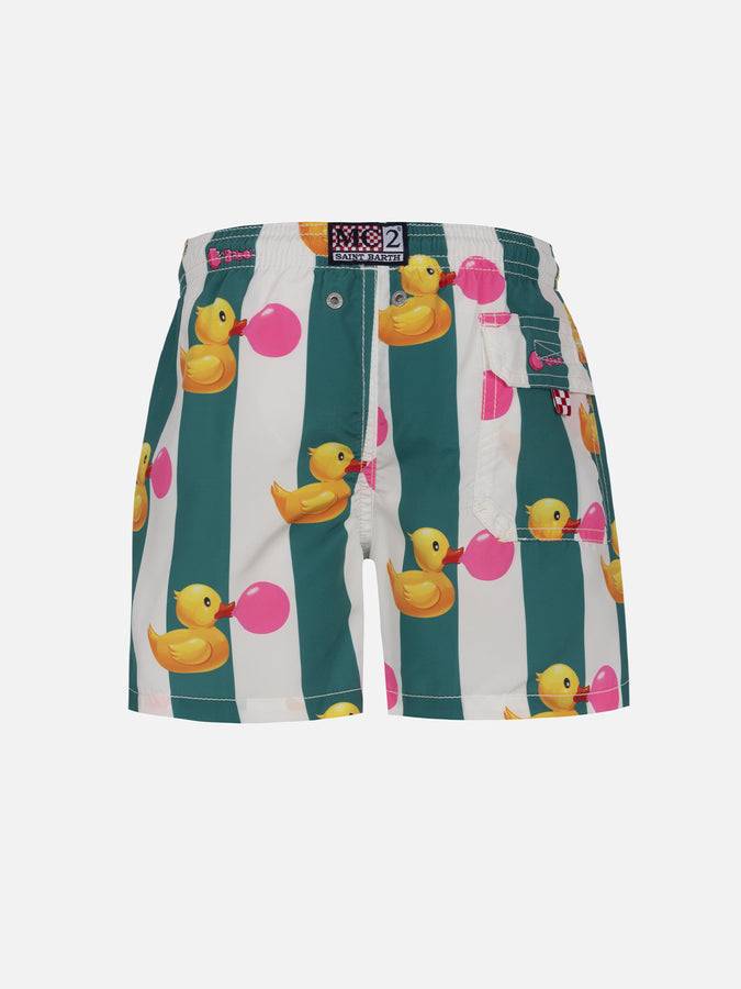 Mc2 Saint Barth Costume Da Bagno Jean Da Bambino Lunghezza Media Con Stampa Big Babol | EDIZIONE SPECIALE BIG BABOL