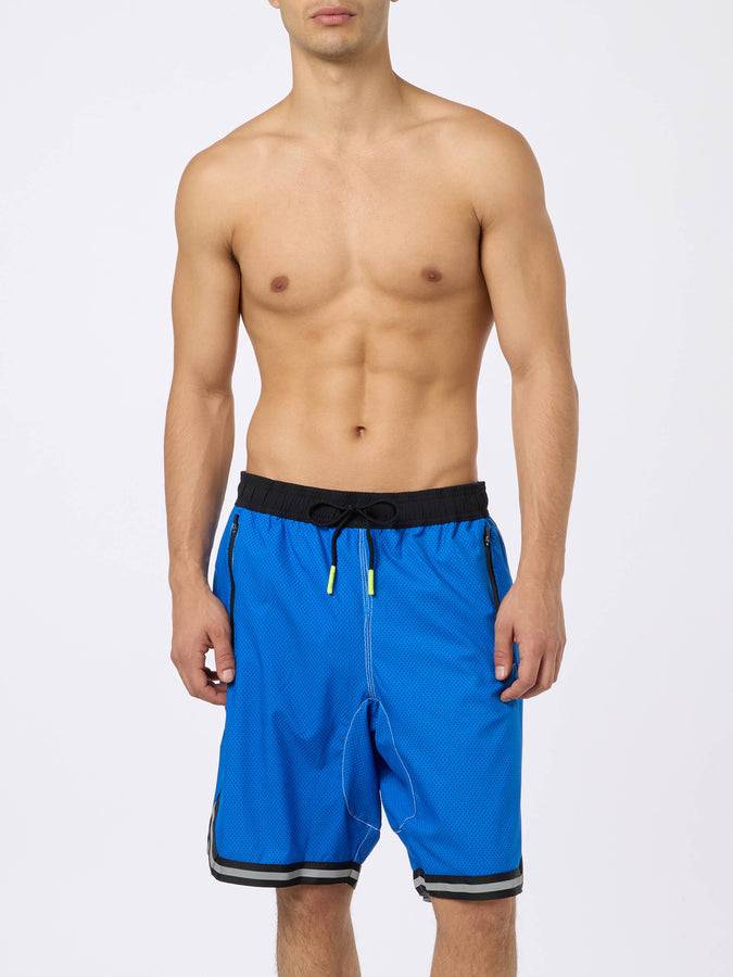 Mc2 Saint Barth Costume Da Bagno Lungo Bluette Stile Surf
