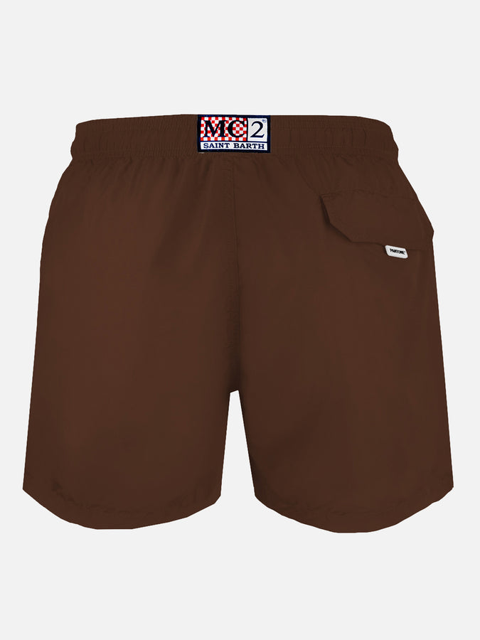 Mc2 Saint Barth Costume Da Bagno Marrone Da Uomo| EDIZIONE SPECIALE PANTONE™