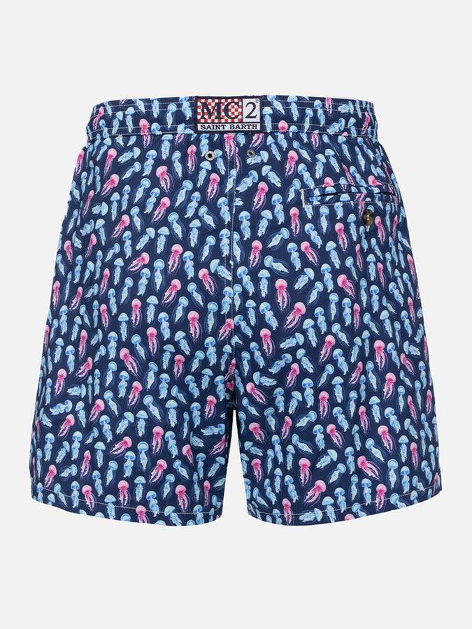Mc2 Saint Barth Costume Da Bagno Uomo Comfort Light Con Stampa Meduse