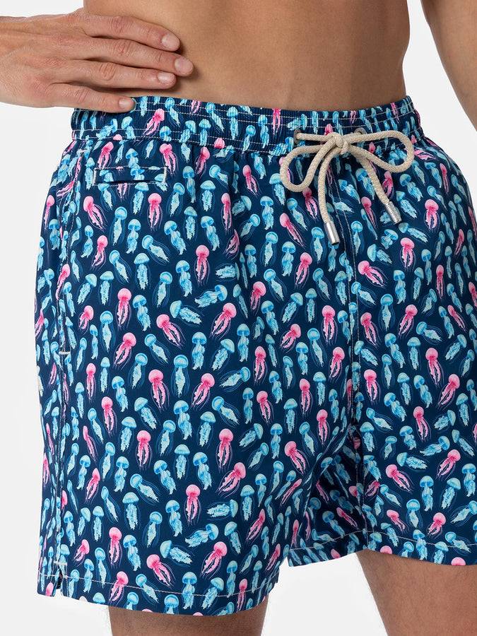 Mc2 Saint Barth Costume Da Bagno Uomo Comfort Light Con Stampa Meduse