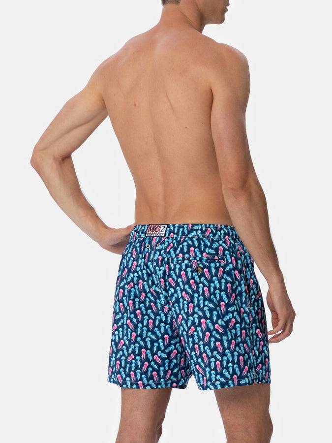Mc2 Saint Barth Costume Da Bagno Uomo Comfort Light Con Stampa Meduse