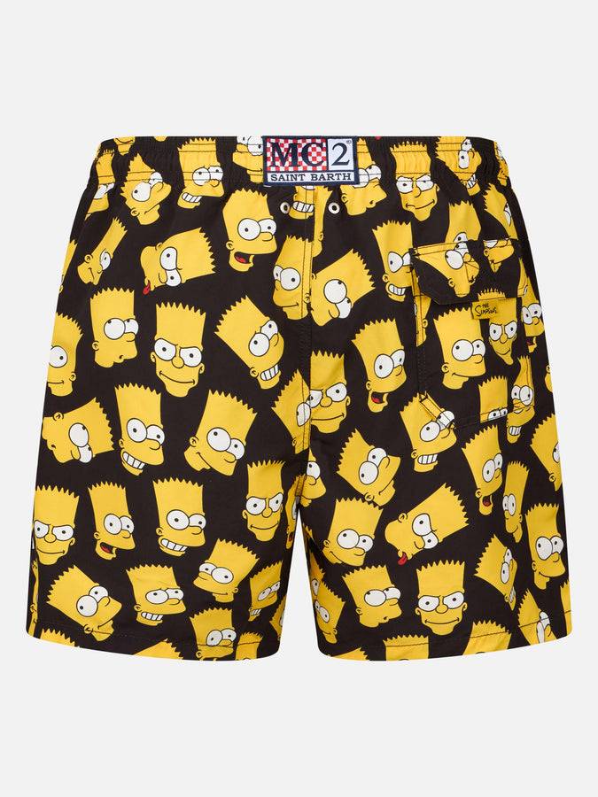Mc2 Saint Barth Costume Da Bagno Uomo Gustavia Lunghezza Media Con Stampa Bart Simpson | EDIZIONE SPECIALE I SIMPSON