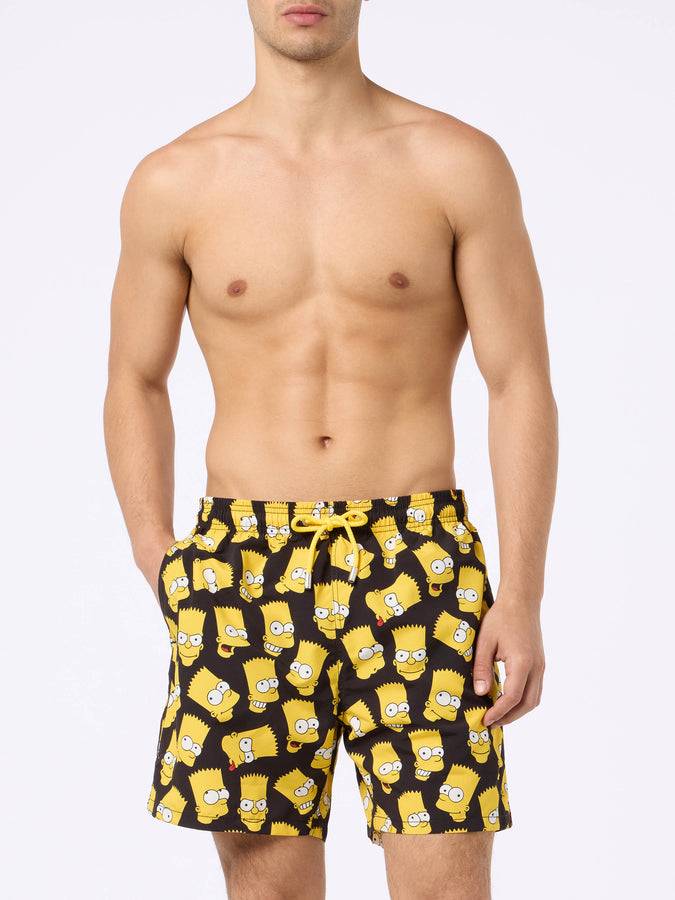 Mc2 Saint Barth Costume Da Bagno Uomo Gustavia Lunghezza Media Con Stampa Bart Simpson | EDIZIONE SPECIALE I SIMPSON