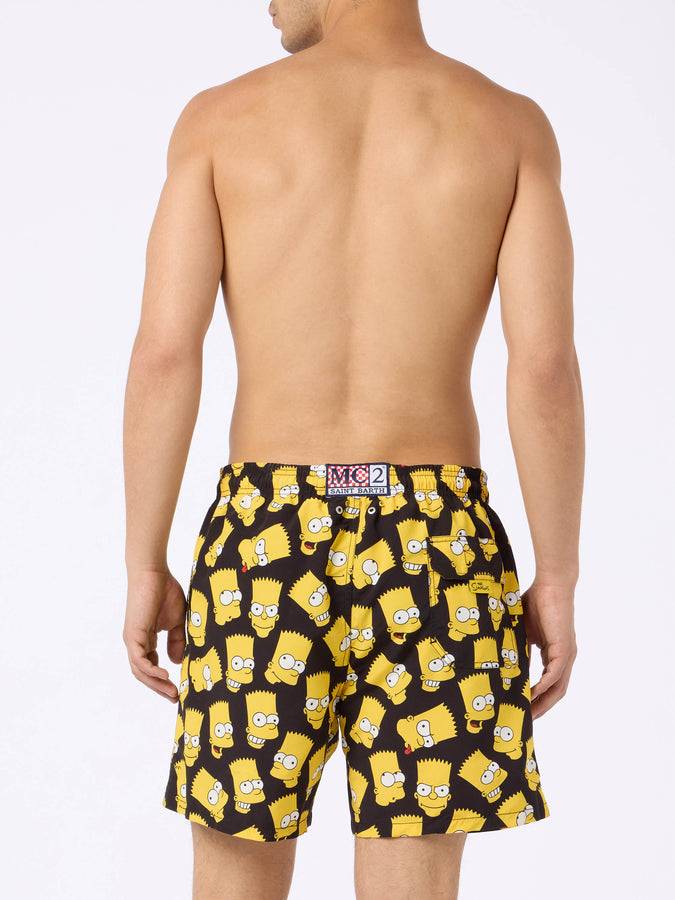 Mc2 Saint Barth Costume Da Bagno Uomo Gustavia Lunghezza Media Con Stampa Bart Simpson | EDIZIONE SPECIALE I SIMPSON
