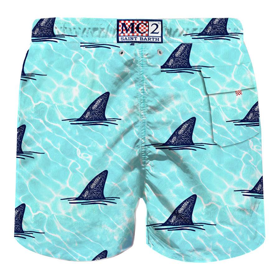 Mc2 Saint Barth Costume Da Bagno Uomo Liscio Con Stampa
