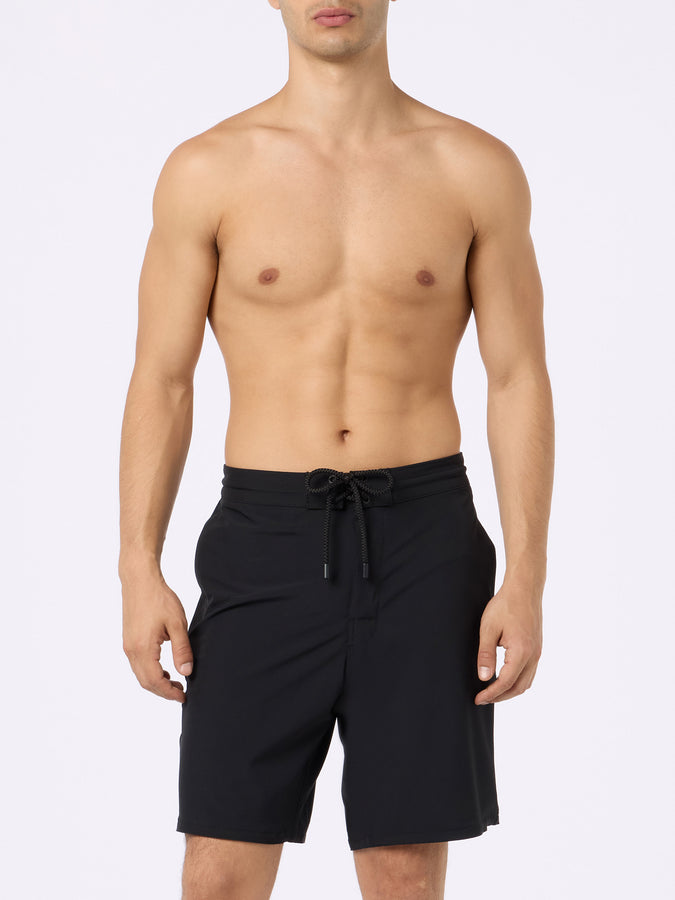 Mc2 Saint Barth Costume Da Bagno Uomo Nero Comfort Surf
