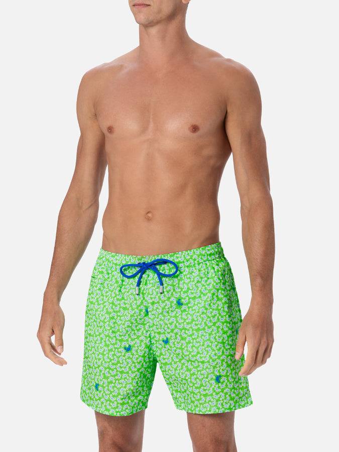 Mc2 Saint Barth Costume Da Uomo Comfort Light Con Stampa Granchi