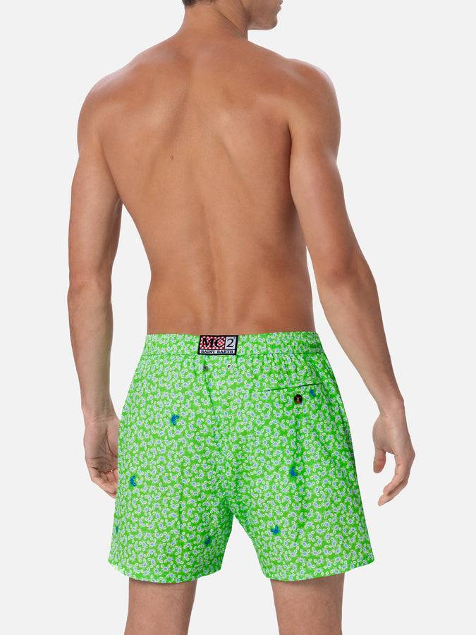 Mc2 Saint Barth Costume Da Uomo Comfort Light Con Stampa Granchi