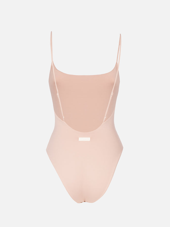 Mc2 Saint Barth Costume Intero Da Donna Chiaro Cecille Con Strass