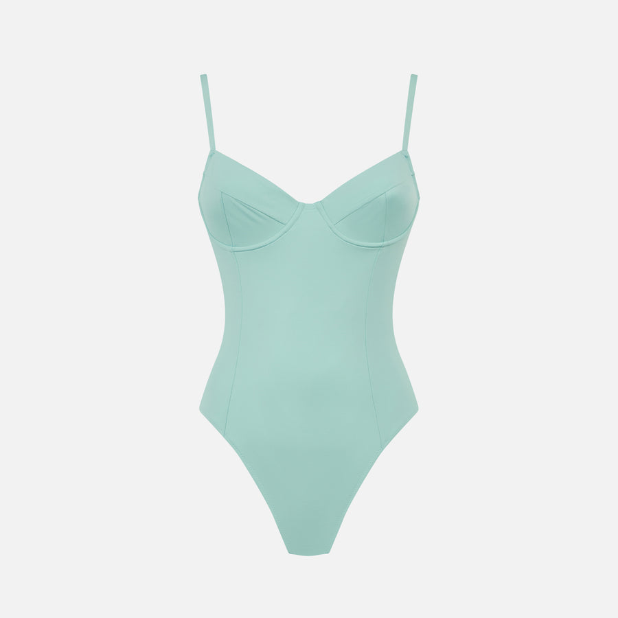 Mc2 Saint Barth Costume Intero Da Donna Con Ferretto