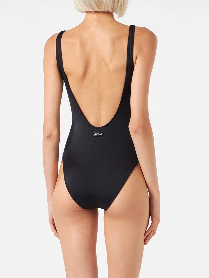 Mc2 Saint Barth Costume Intero Da Donna Con Ricamo Team Bride