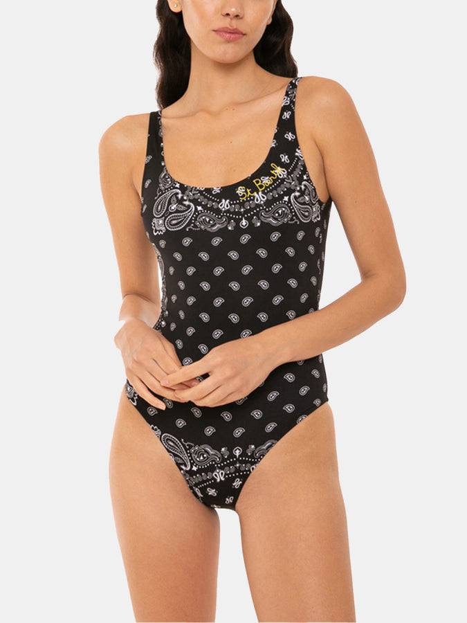 Mc2 Saint Barth Costume Intero Da Donna Con Stampa Bandana