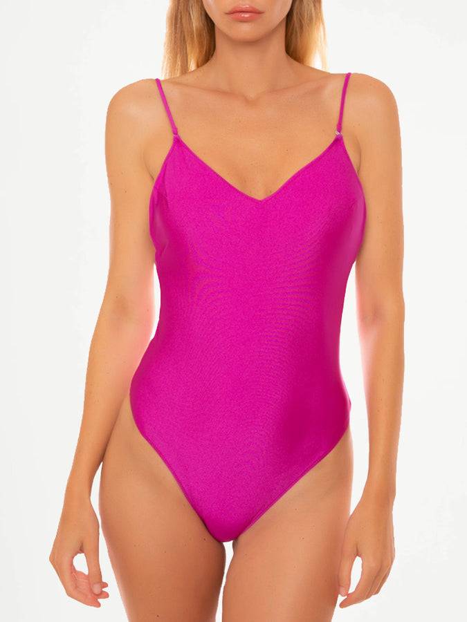 Mc2 Saint Barth Costume Intero Da Donna Fucsia | COLLEZIONE APERIKINI