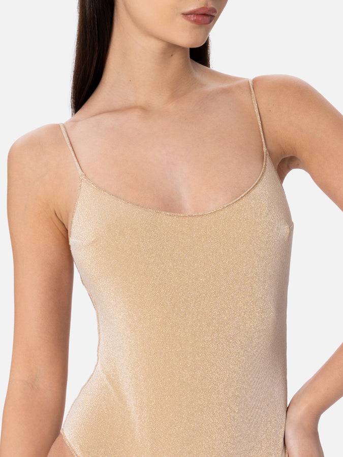 Mc2 Saint Barth Costume Intero Da Donna In Lurex Cecille