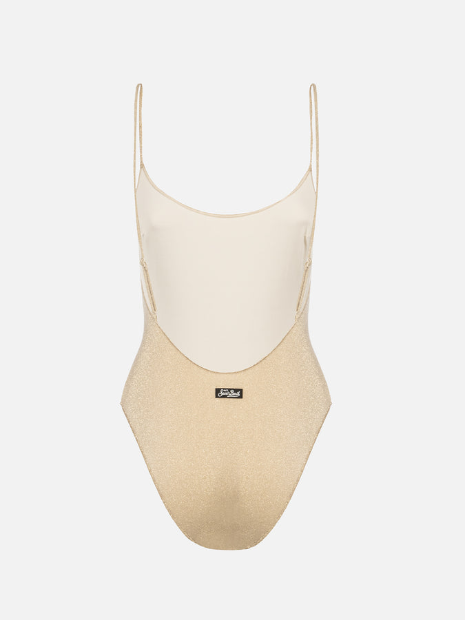 Mc2 Saint Barth Costume Intero Da Donna In Lurex Cecille