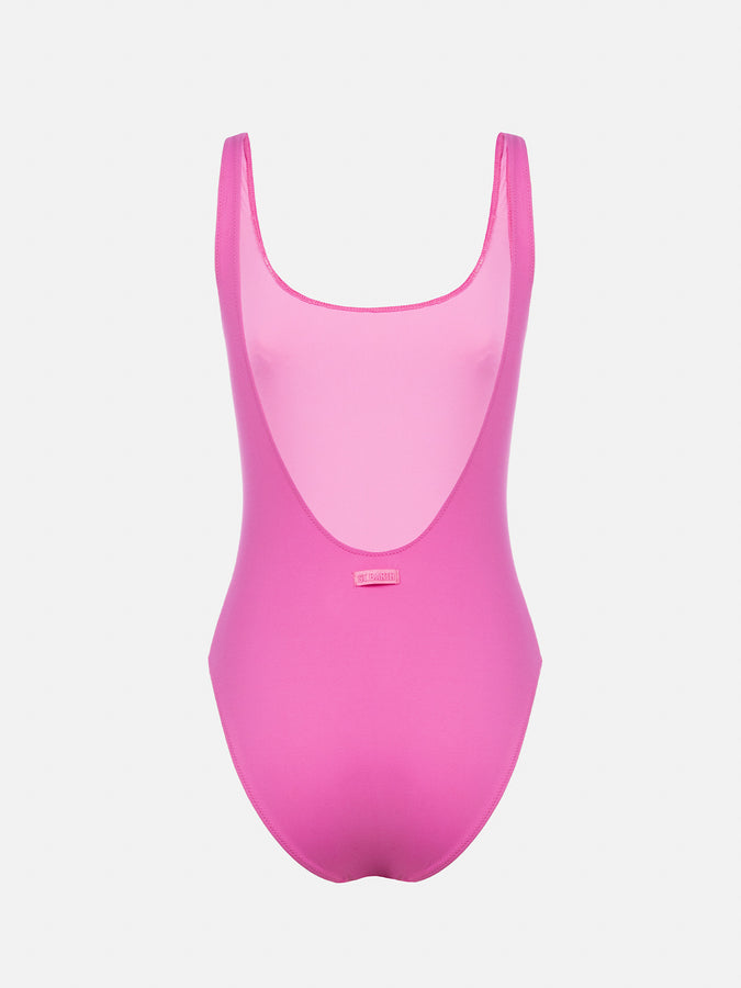 Mc2 Saint Barth Costume Intero Da Donna Lora Con Schiena Scoperta E Strass