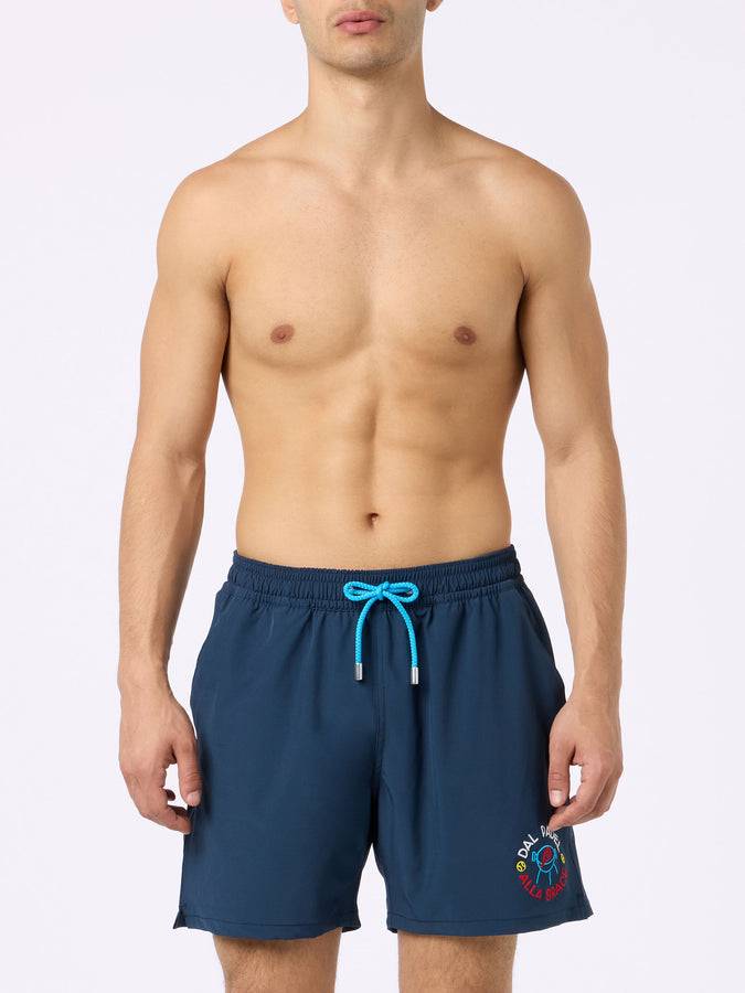 Mc2 Saint Barth Costume Uomo Comfort Con Ricamo Dal Padel Alla Brace | EDIZIONE SPECIALE INSULTI LUMINOSI