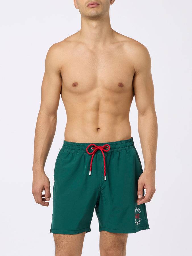 Mc2 Saint Barth Costume Uomo Comfort Con Ricamo Forte Dei Drammi | EDIZIONE SPECIALE INSULTI LUMINOSI