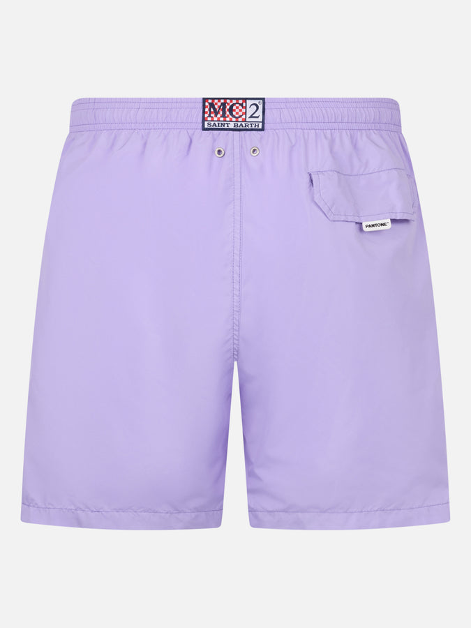 Mc2 Saint Barth Costume Uomo Tessuto Leggero Lilla Lighting Pantone | EDIZIONE SPECIALE PANTONE
