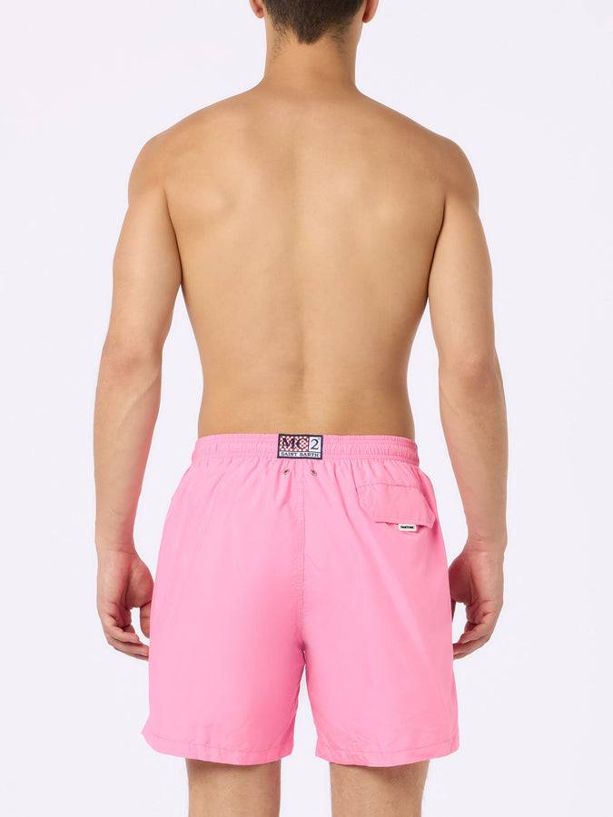 Mc2 Saint Barth Costume Uomo Tessuto Leggero Rosa Lighting Pantone | EDIZIONE SPECIALE PANTONE