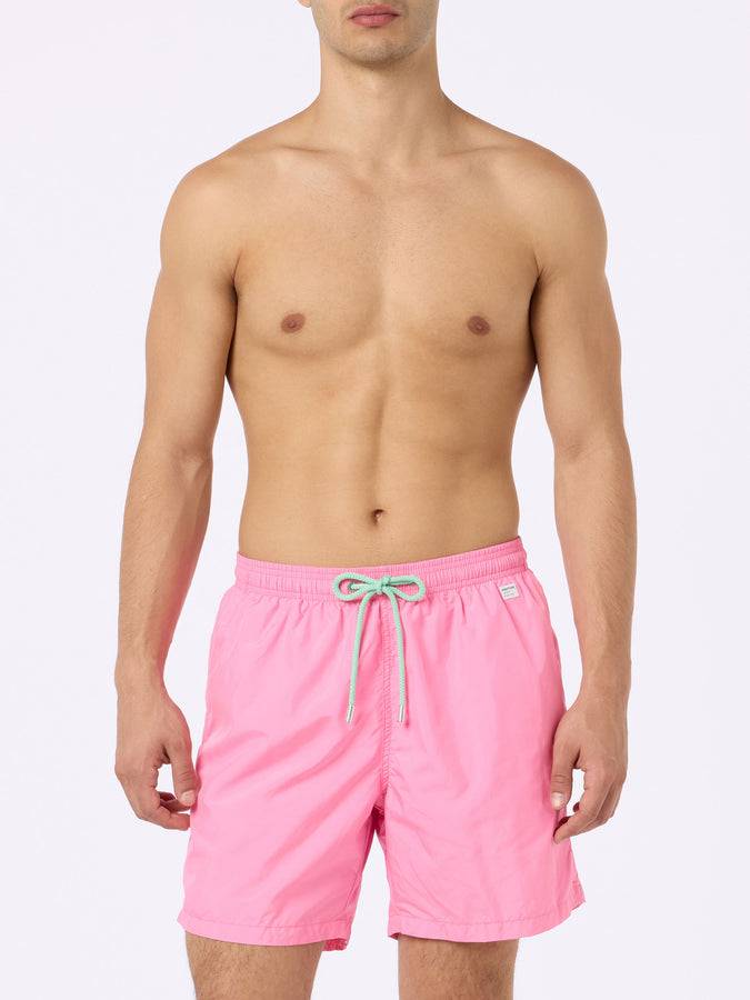 Mc2 Saint Barth Costume Uomo Tessuto Leggero Rosa Lighting Pantone | EDIZIONE SPECIALE PANTONE