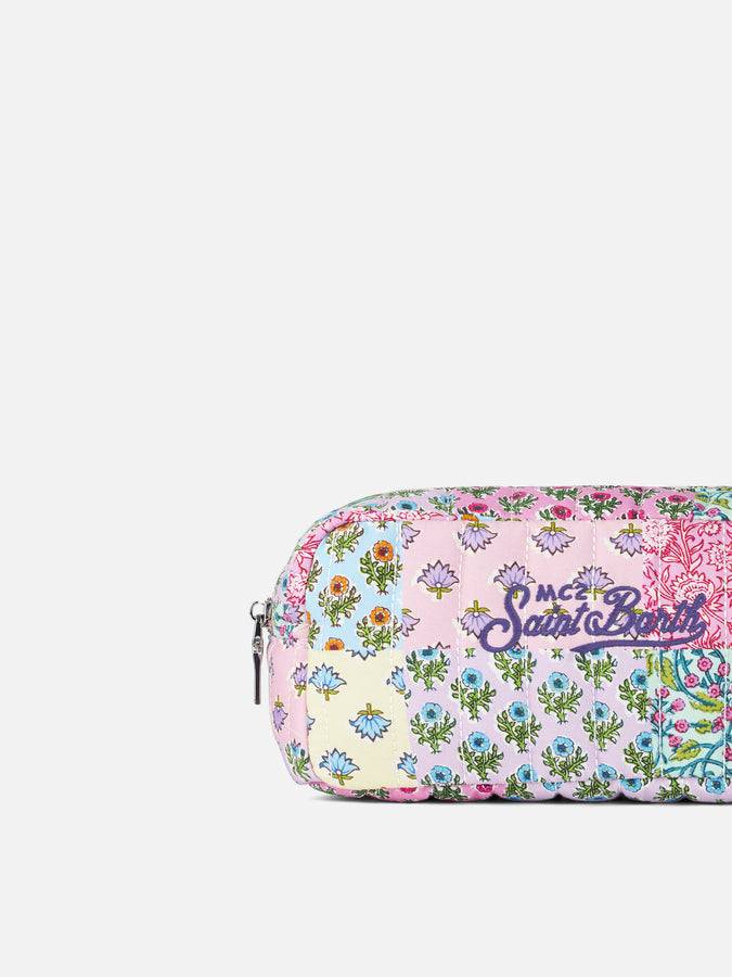 Mc2 Saint Barth Custodia Morbida Trapuntata Con Toppe Floreali