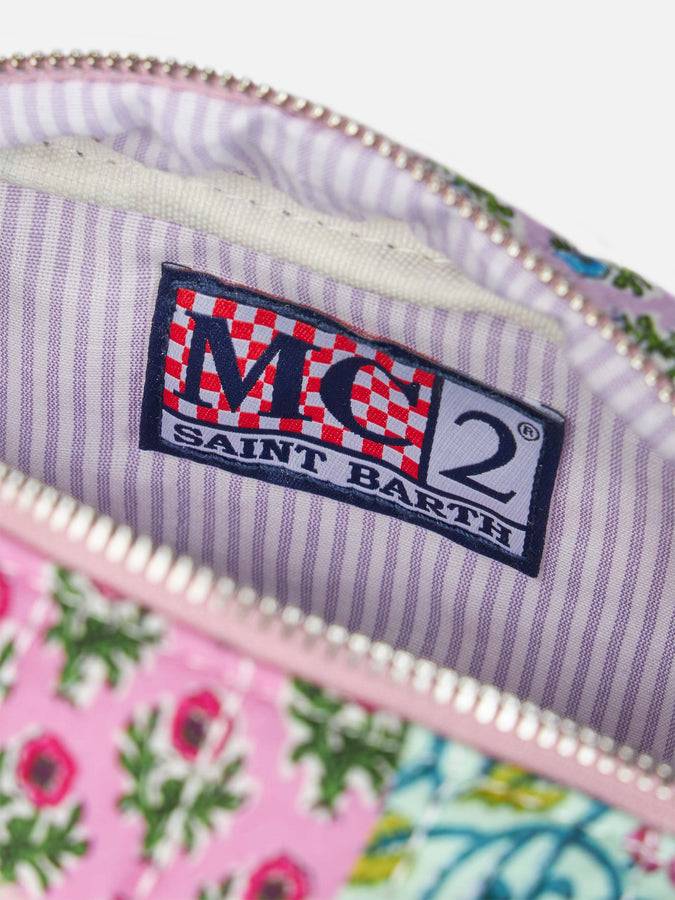 Mc2 Saint Barth Custodia Morbida Trapuntata Con Toppe Floreali