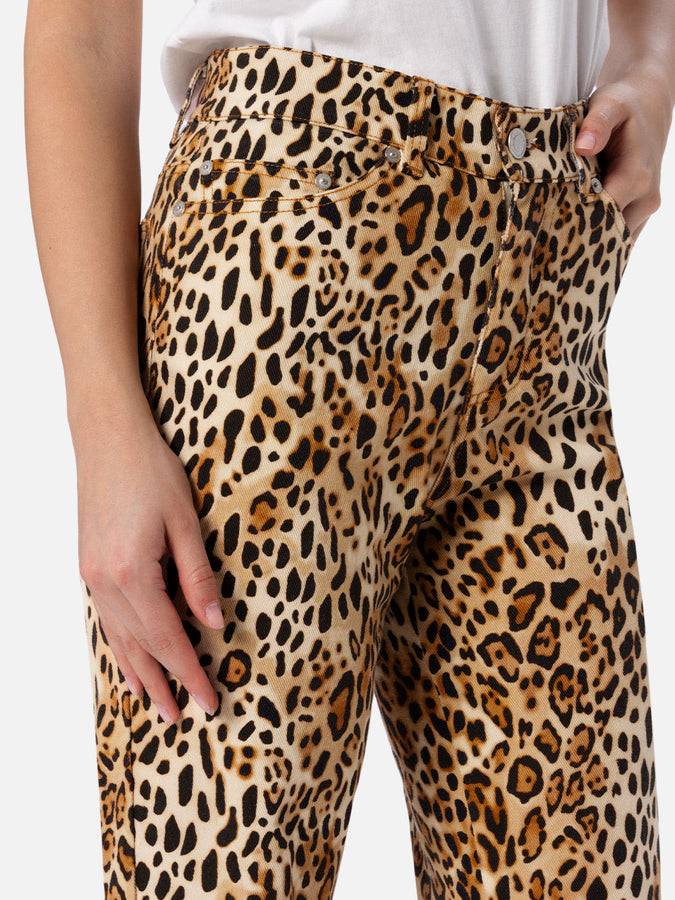 Mc2 Saint Barth Denim Da Donna Stampa Animalier Belleville