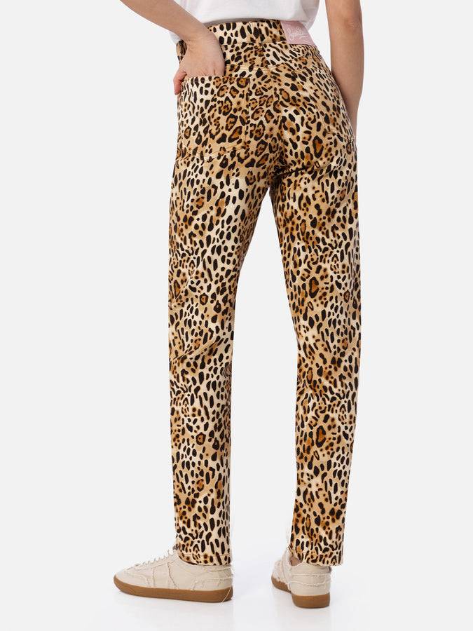 Mc2 Saint Barth Denim Da Donna Stampa Animalier Belleville