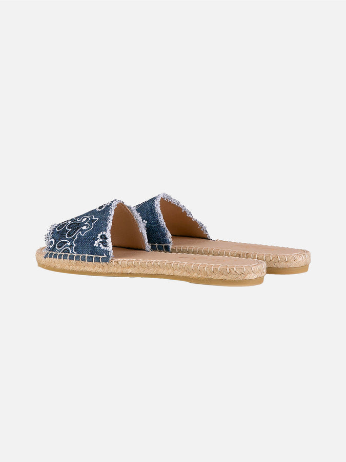 Mc2 Saint Barth Espadrilla Da Donna Con Stampa Bandana