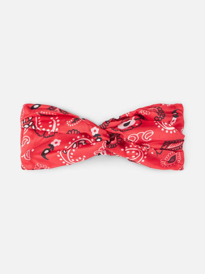 Mc2 Saint Barth Fascia per capelli bandana rossa da bambina