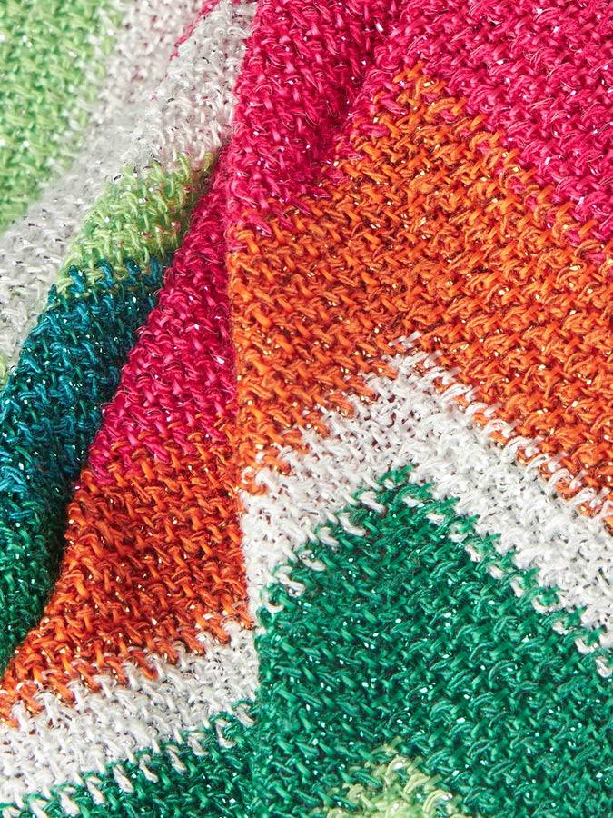 Mc2 Saint Barth Fascia Per Capelli Da Donna Chevron Multicolore