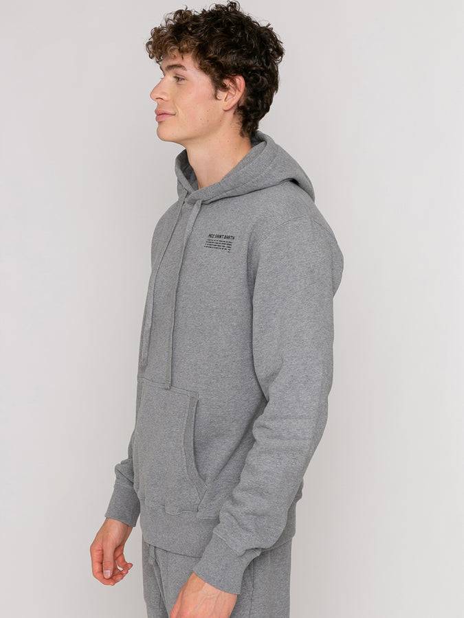 Mc2 Saint Barth Felpa Con Cappuccio Grigio Melange | Edizione Speciale Pantone™