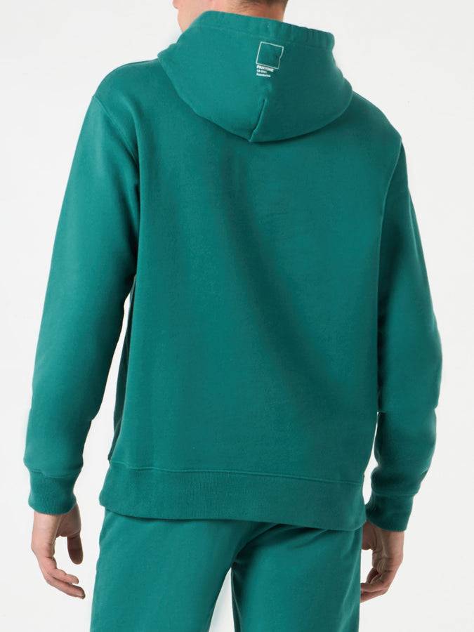 Mc2 Saint Barth Felpa Con Cappuccio Verde | Edizione Speciale Pantone™