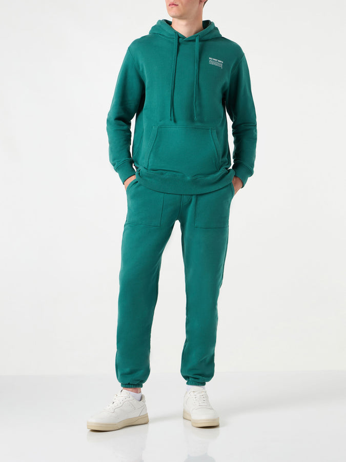 Mc2 Saint Barth Felpa Con Cappuccio Verde | Edizione Speciale Pantone™