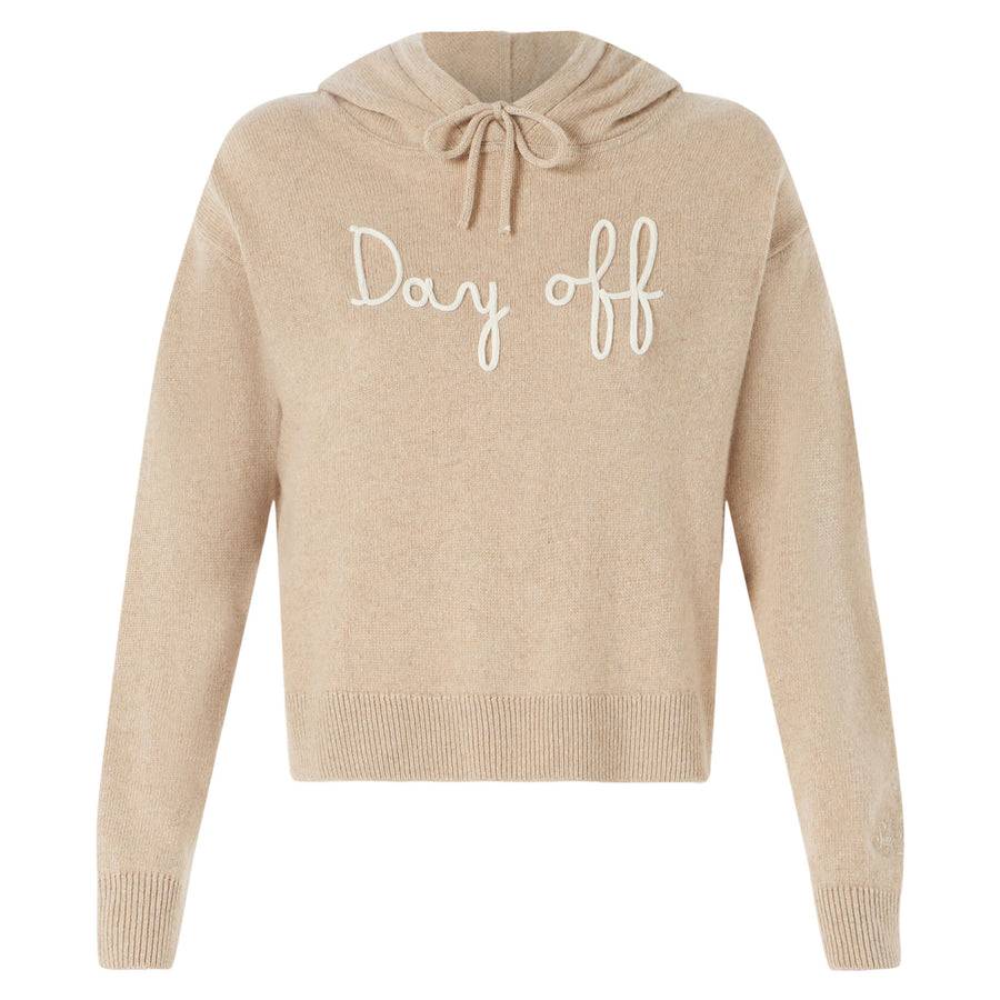 Mc2 Saint Barth Felpa Cropped In Maglia Da Donna Con Cappuccio E Ricamo Day Off