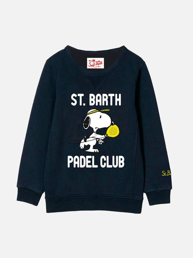 Mc2 Saint Barth Felpa da bambino con Snoopy padel | SNOOPY - EDIZIONE SPECIALE PEANUTS™