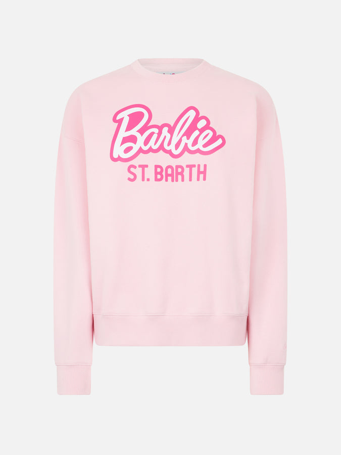 Mc2 Saint Barth Felpa Da Donna Con Stampa Barbie St. Barth | EDIZIONE SPECIALE BARBIE