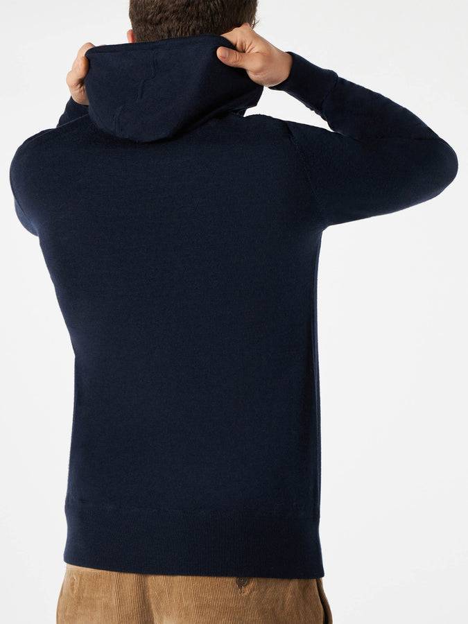 Mc2 Saint Barth Felpa Da Uomo Blu Navy Con Cappuccio
