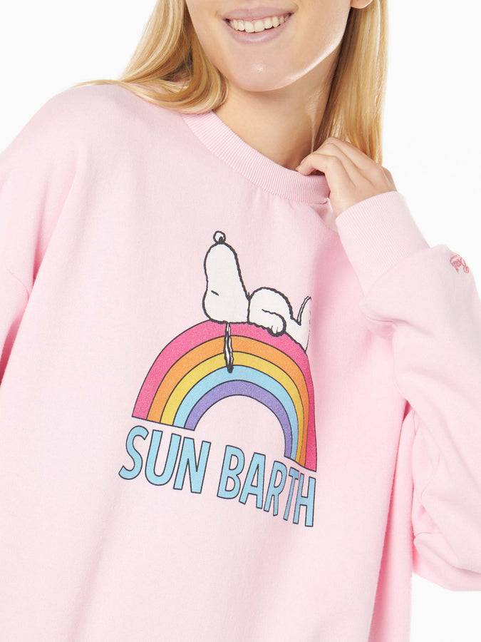 Mc2 Saint Barth Felpa Rosa Snoopy | Peanuts Special Edition