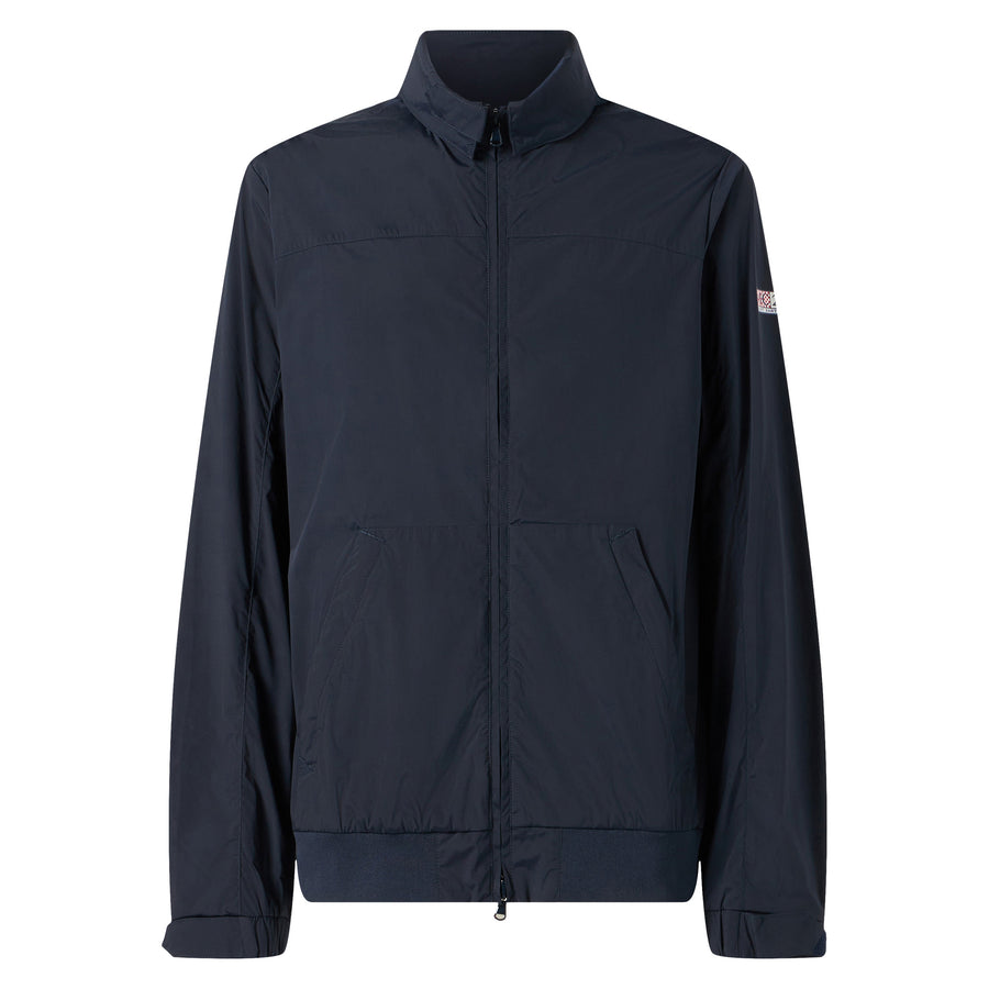 Mc2 Saint Barth Giacca A Vento Di Peso Medio Con Zip Blu Navy