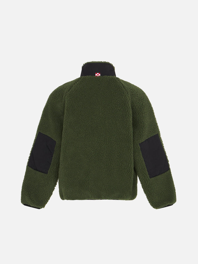 Mc2 Saint Barth Giacca Da Bambino In Sherpa Con Patch Snoopy | Edizione Speciale Peanuts®