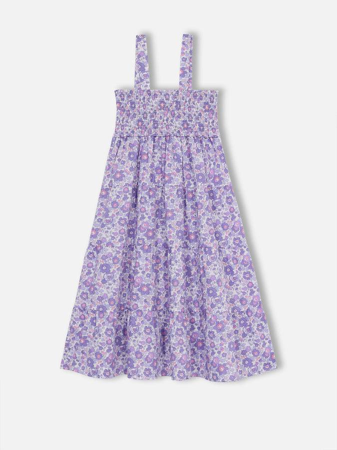 Mc2 Saint Barth Girl Cotton Dress Jemine Jr With Betsy Print | MADE WITH LIBERTY FABRIC