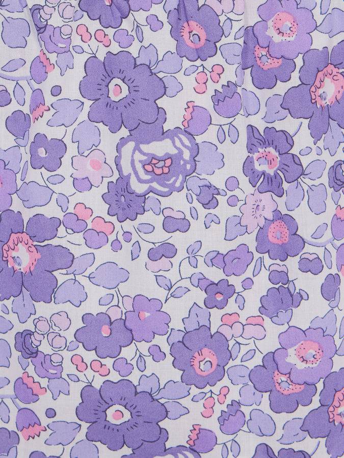 Mc2 Saint Barth Girl Cotton Dress Jemine Jr With Betsy Print | MADE WITH LIBERTY FABRIC